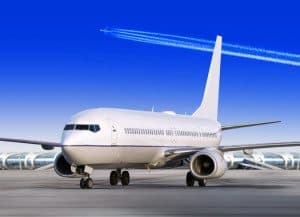 plane in airport